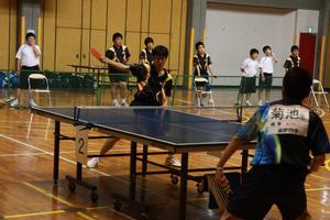 中学生の熱い戦い 中総体開催 遠野市