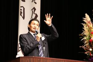 平成の大横綱 貴乃花親方が夢先生に 遠野市