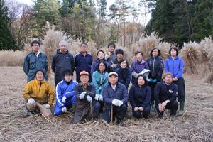 平成30年度茅刈体験参加者