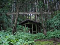 角城館麓の神社群