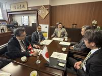 ネパールGATE学長の来遠